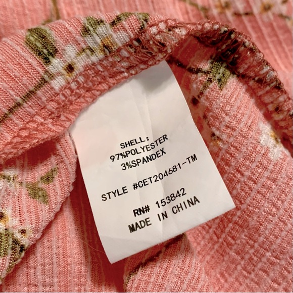 Melloday printed blouse women’s size medium - Picture 4 of 4